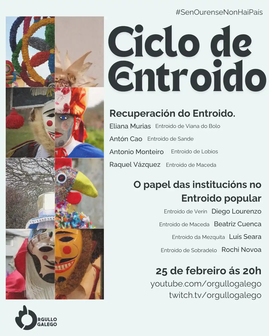 Image from Orgullo Galego: Mañá temos unha cita co entroido!🔥👹 📲Nesta nova conversa de <a cla...