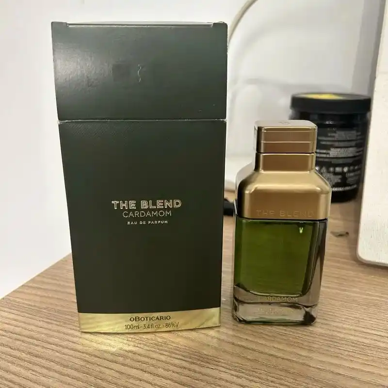 Image from Rafael Pacheco Ofertas: - Boticário The Blend Cardamom Eau De Parfum Masculino 100ml 🔥 R$ 28...