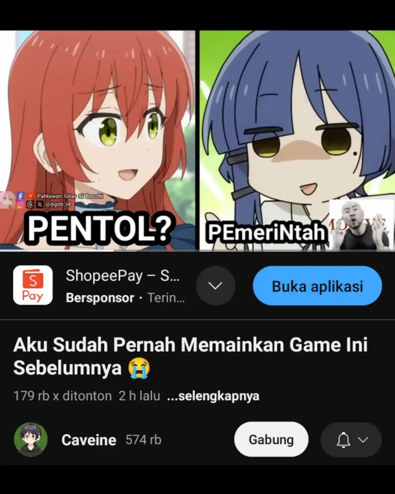 Pahlawan Gitar Si Bocchi post