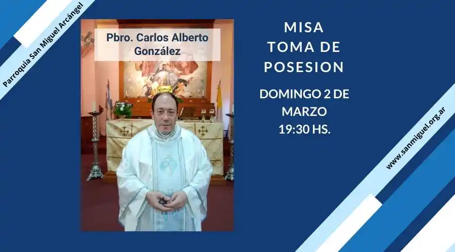 Image from Parroquia San Miguel Arcángel - Rosario- Argentina: Transcurridos casi 27 años de la toma de posesión de nuestro último pá...