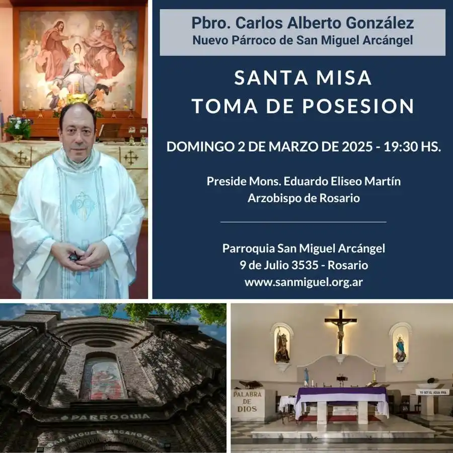 Parroquia San Miguel Arcángel - Rosario- Argentina post