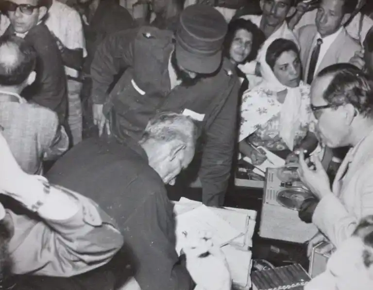 Image from Periódico Invasor: 📌 El 1ro de marzo de 1959, el Comandante en Jefe Fidel Castro Ruz pre...