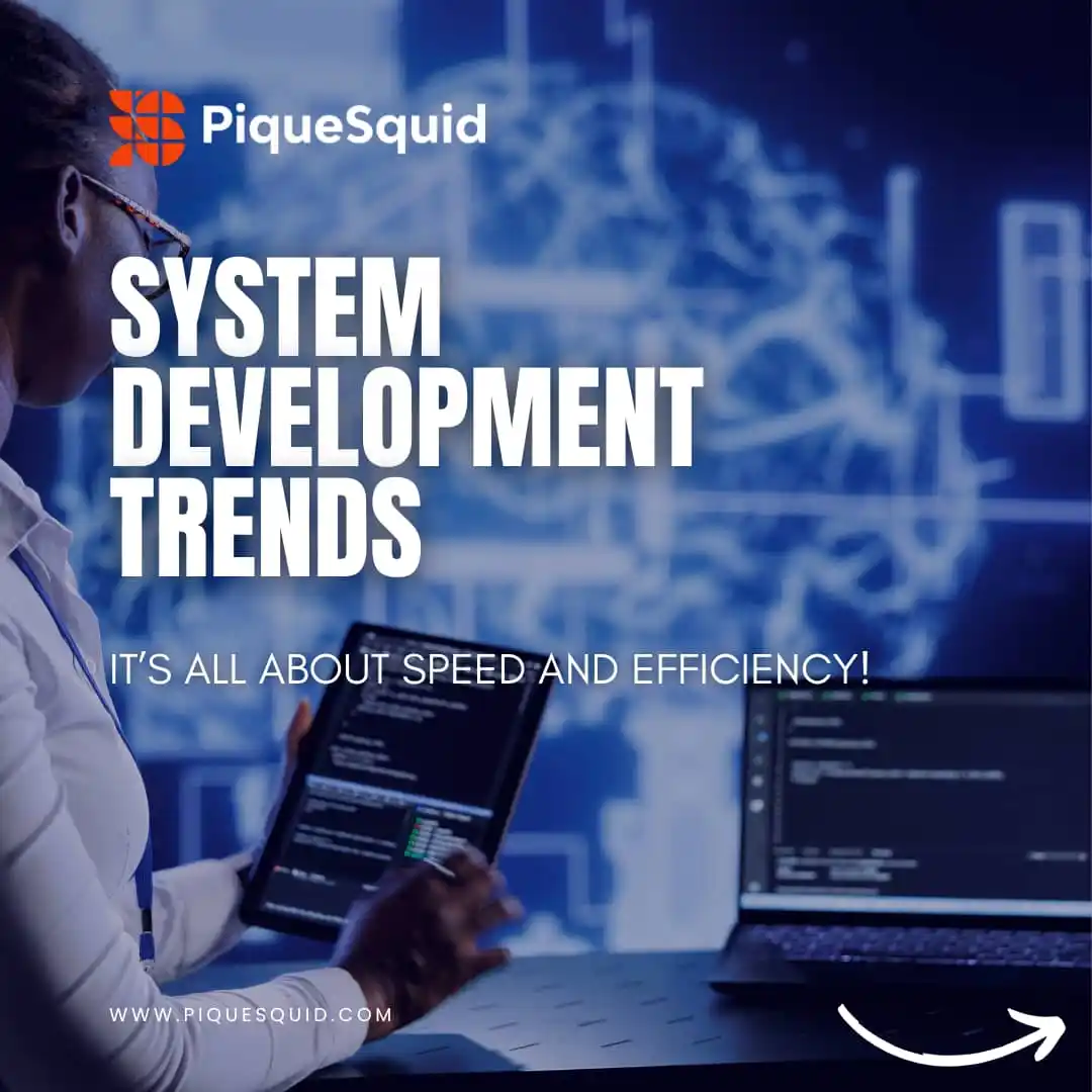 Image from Pique Squid Consultancy: 🚀💻 Are you ready to dive into the future of systems development? 🤖 ...