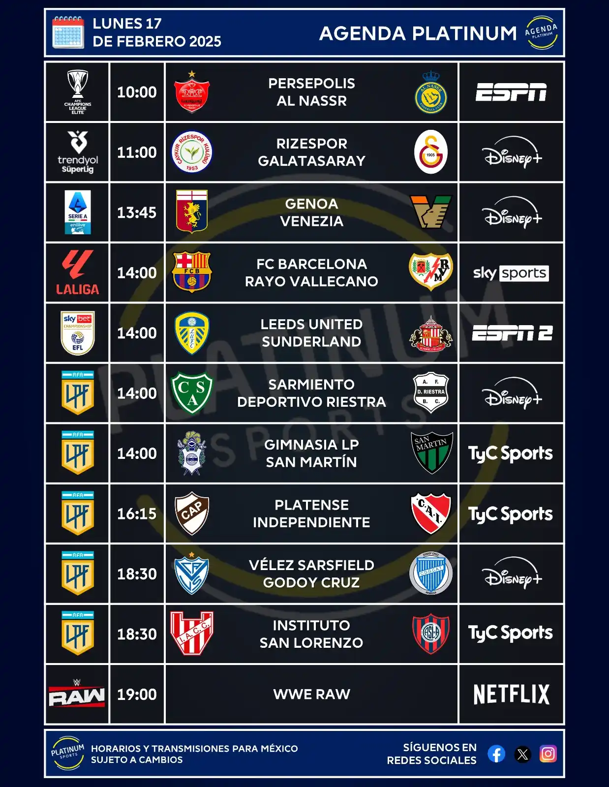 PLATINUM Sports post