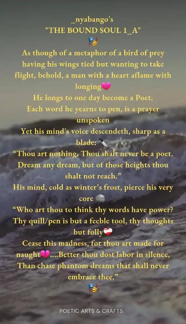 Poetic Arts And Crafts🧠 ⚡️⚡️ post