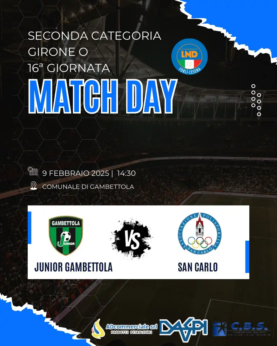 Image from POLISPORTIVA SAN CARLO: <a class="text-blue-500 hover:underline cursor-pointer" href="/hashtag...