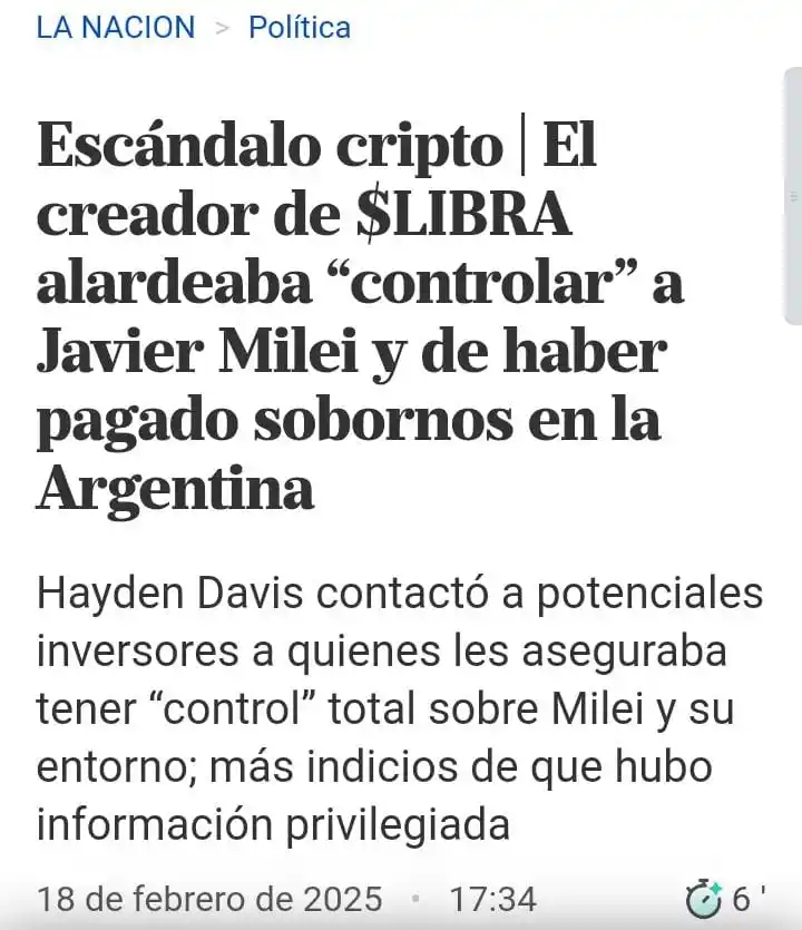 Política Argentina post