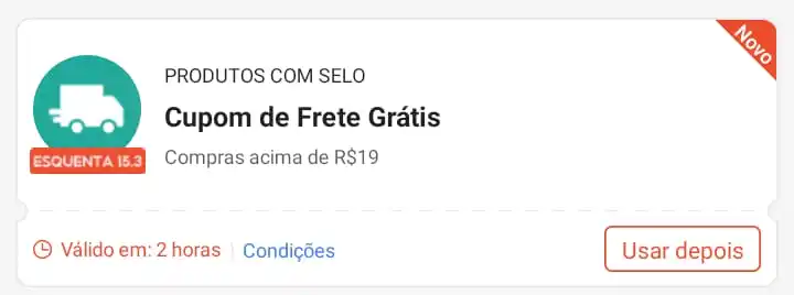 Postando Cupons post