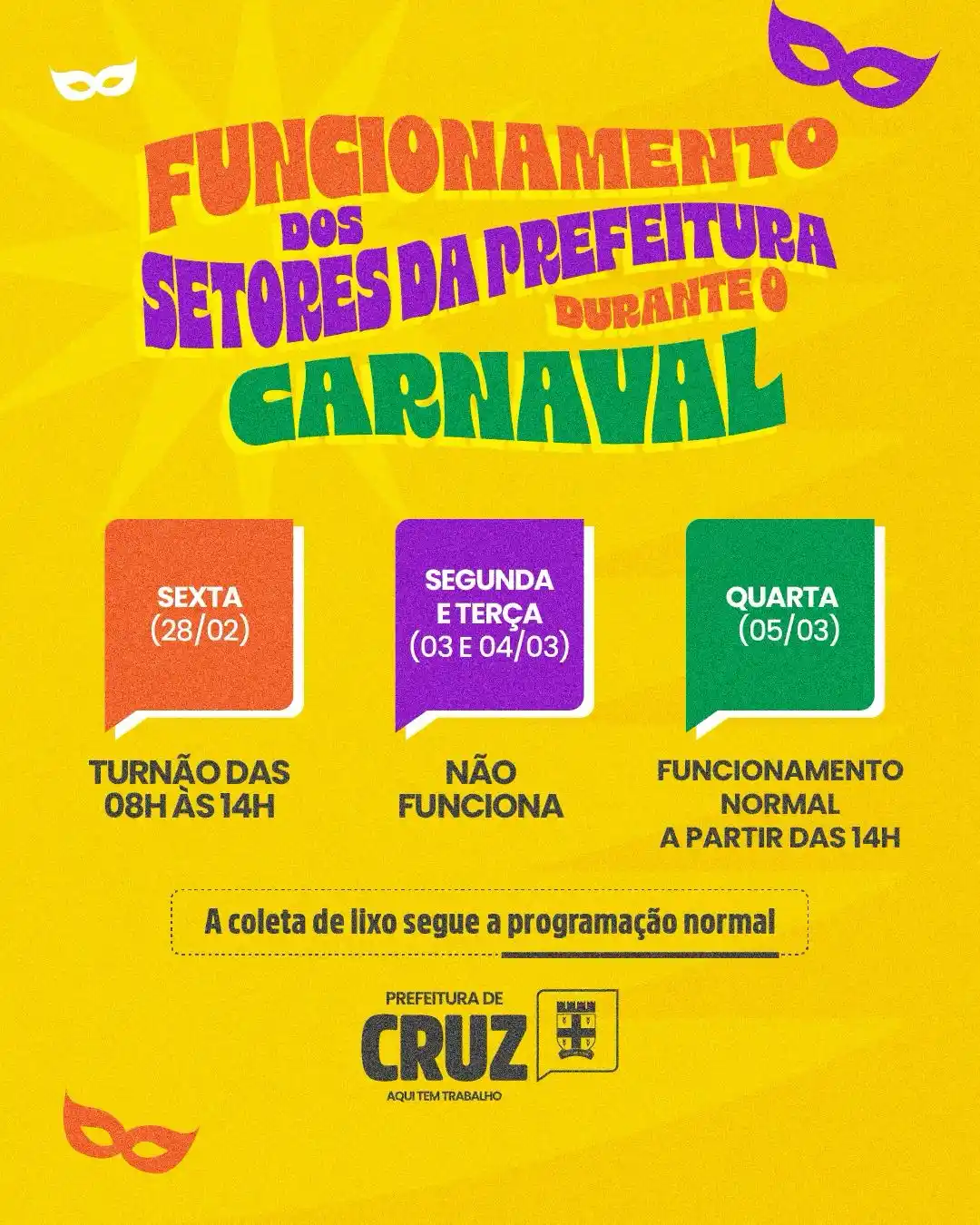 Prefeitura de Cruz post