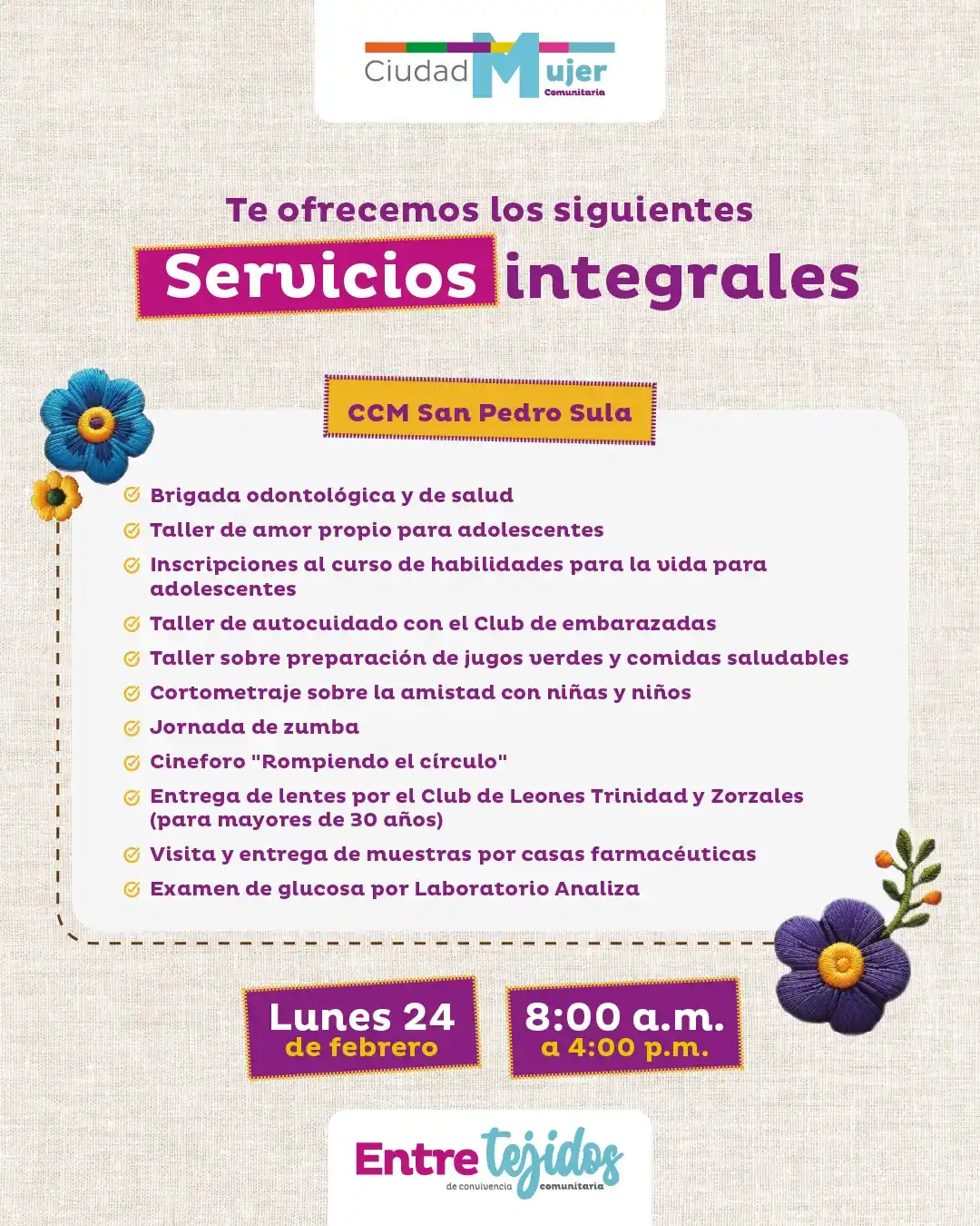 Programa  Ciudad Mujer post