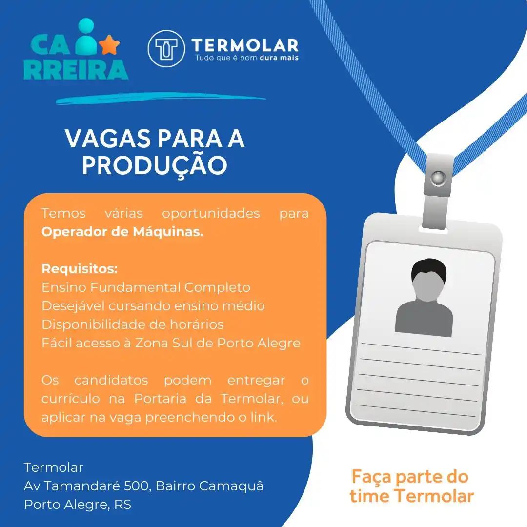 Projeto 1 Vaga - Emprego Poa e região post