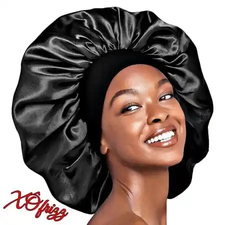 Image from ⭐️PROMOS & ACHADINHOS @achadinhosdebruna: 🚨Oferta Shopee 💎Touca de cetim Antifrizz ,Touca de dormir, chapéu, ...
