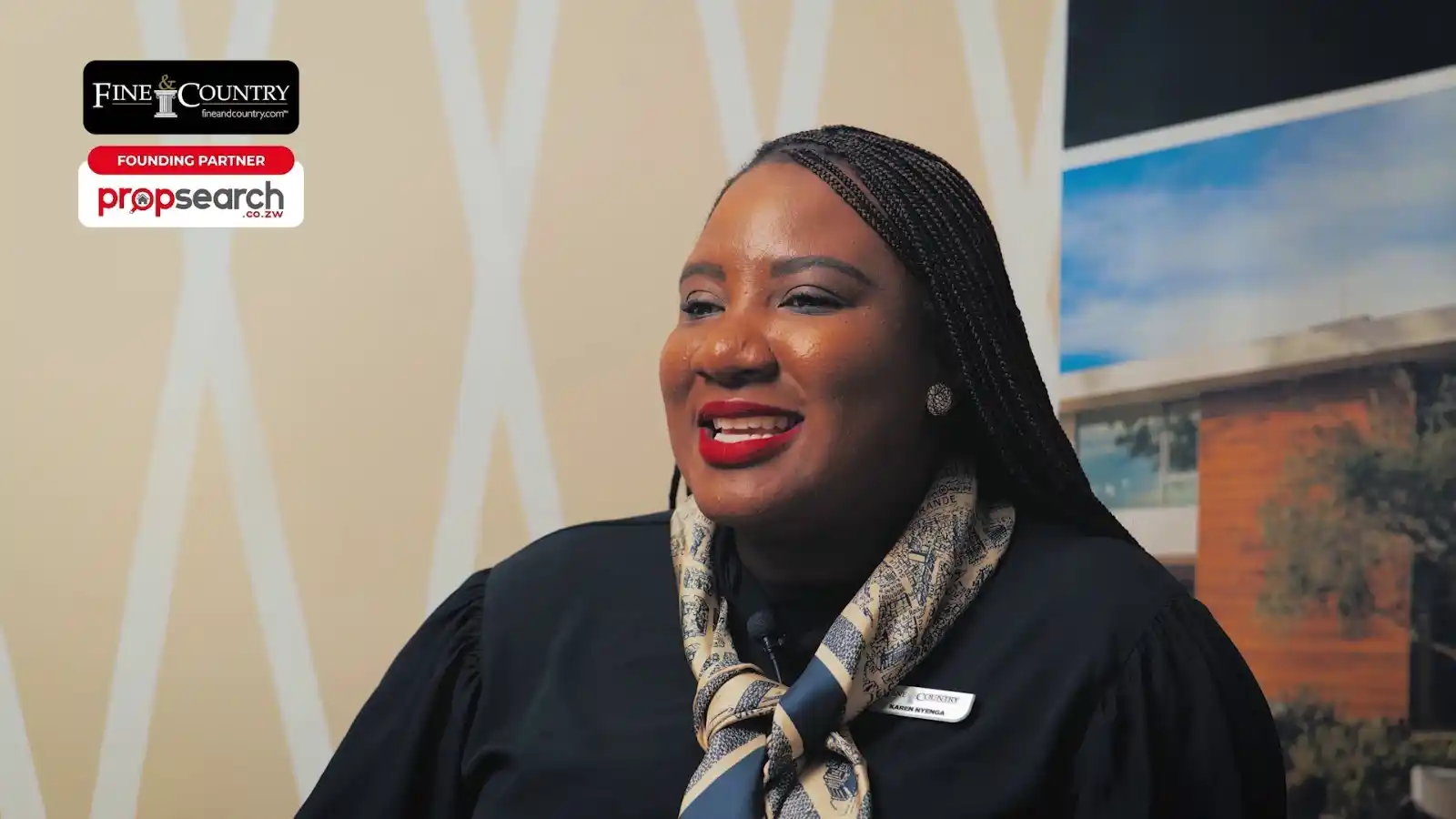 Image from propsearch.co.zw - Search Powered by Professionals: We sat down with Karen Nyenga, CEO of *_Fine & Country Zimbabwe_*, to ...