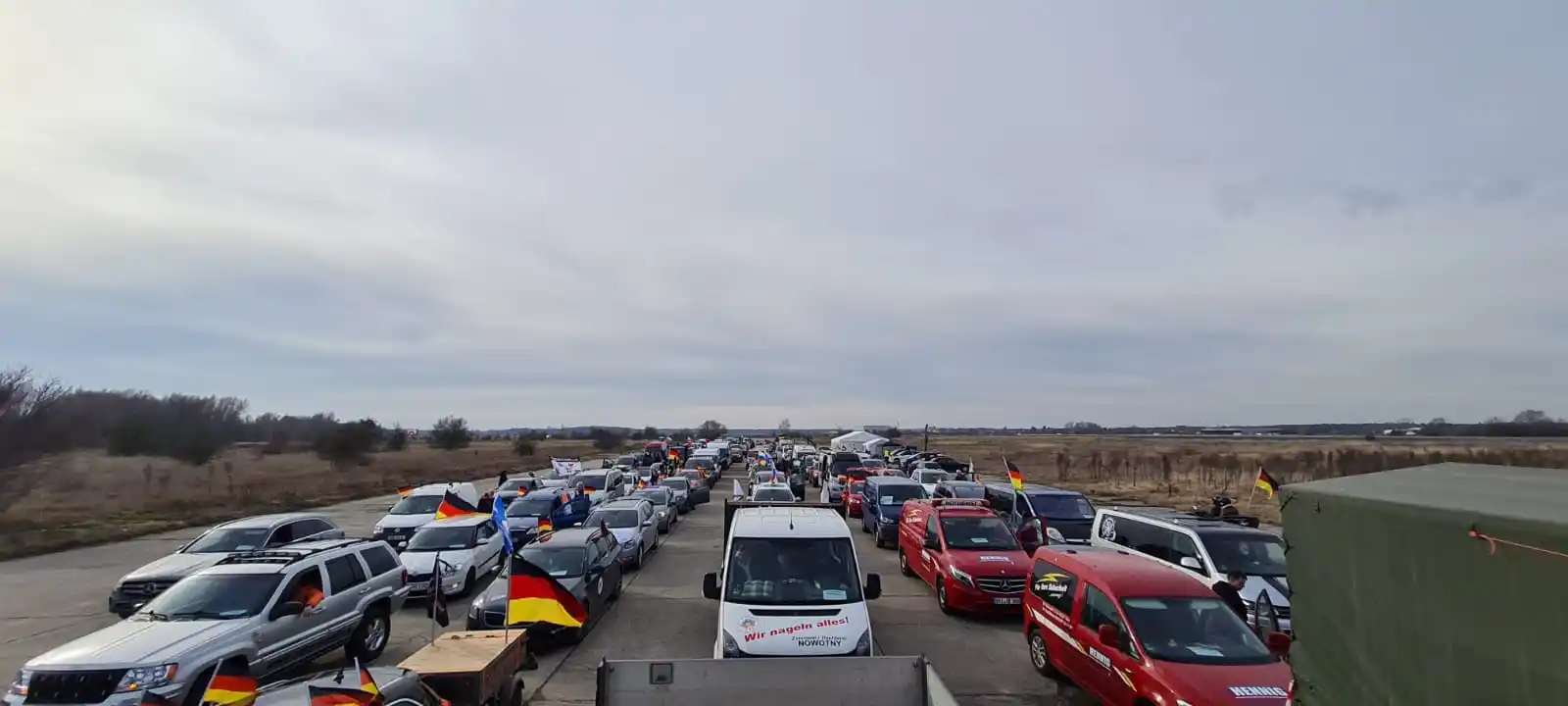 Protest Sachsen-Anhalt Mittelstand u. Co post