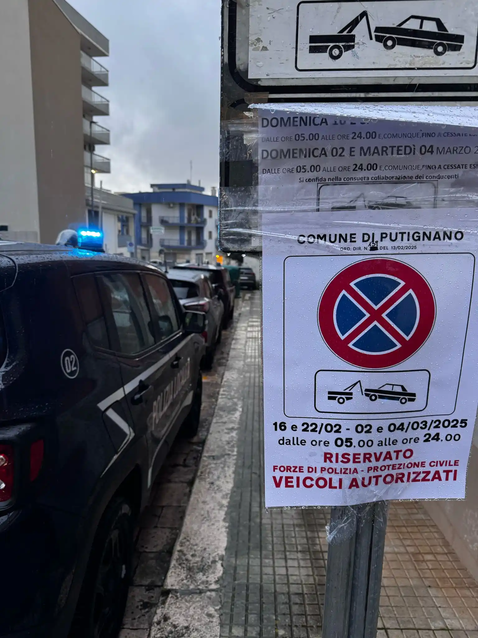 Protezione Civile Putignano post