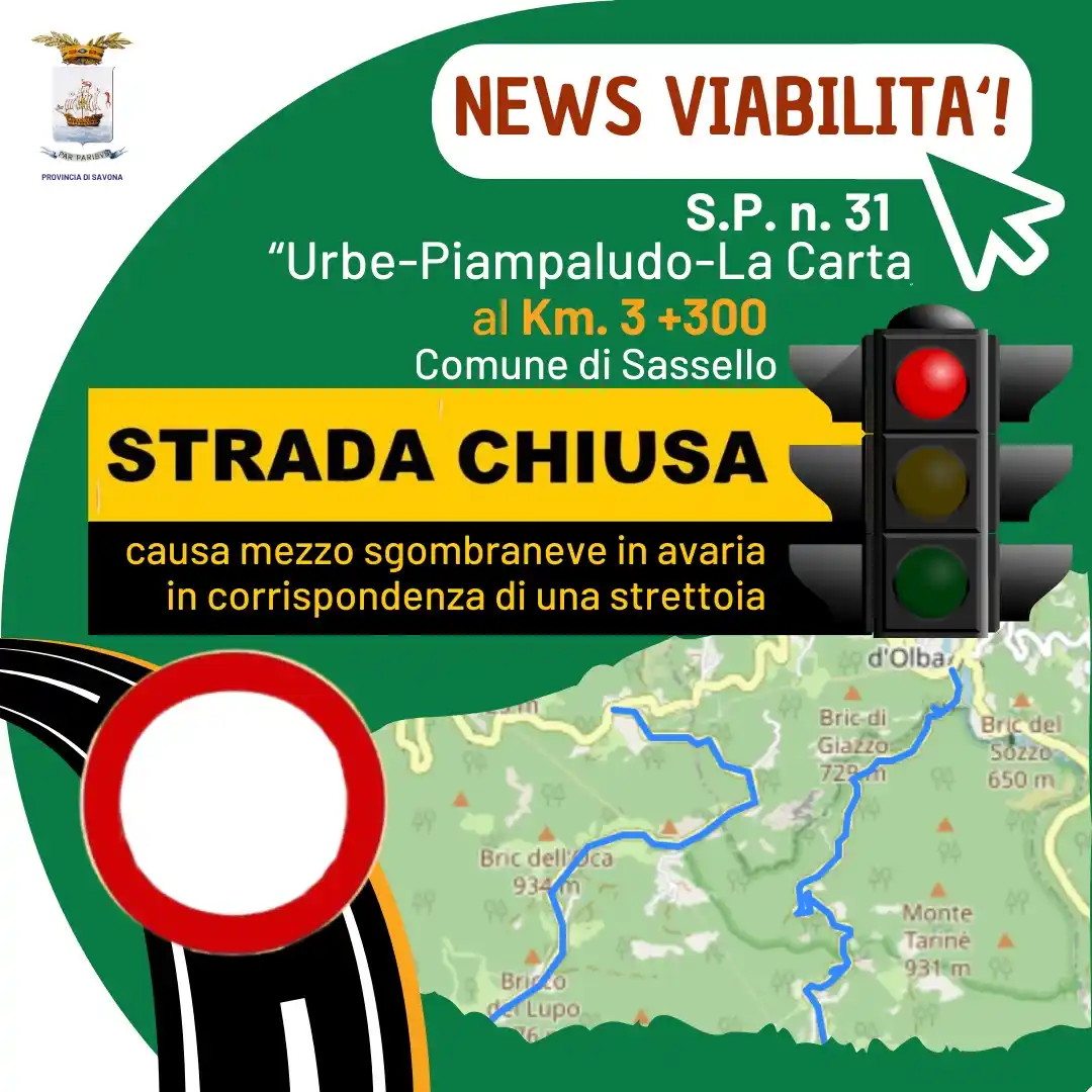 Image from PROVINCIA DI SAVONA: โญ๏ธ ๐๐๐๐๐๐๐๐๐๐! ๐๐๐๐๐๐ ๐๐๐๐๐๐ ๐ ๐8/๐๐/๐๐๐๏ฟฝ...