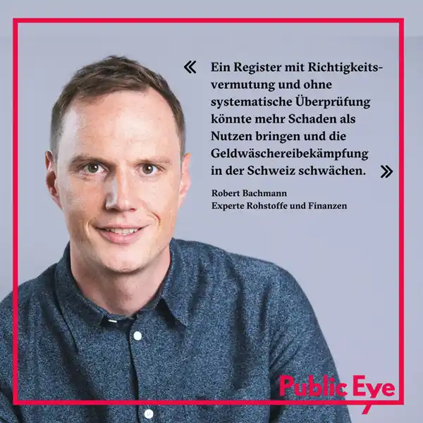 Public Eye Schweiz post