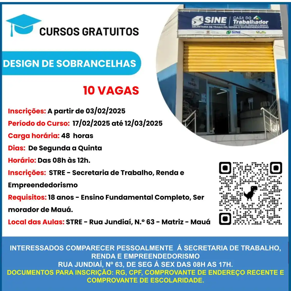 Qualifica Mauá - Cursos Profissionalizantes Gratuitos post
