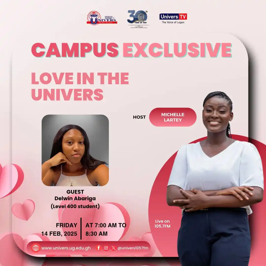 Image from Radio Univers 1057fm: Join us on Campus Exclusive's Val's Day edition, 'Love in the Univers,...