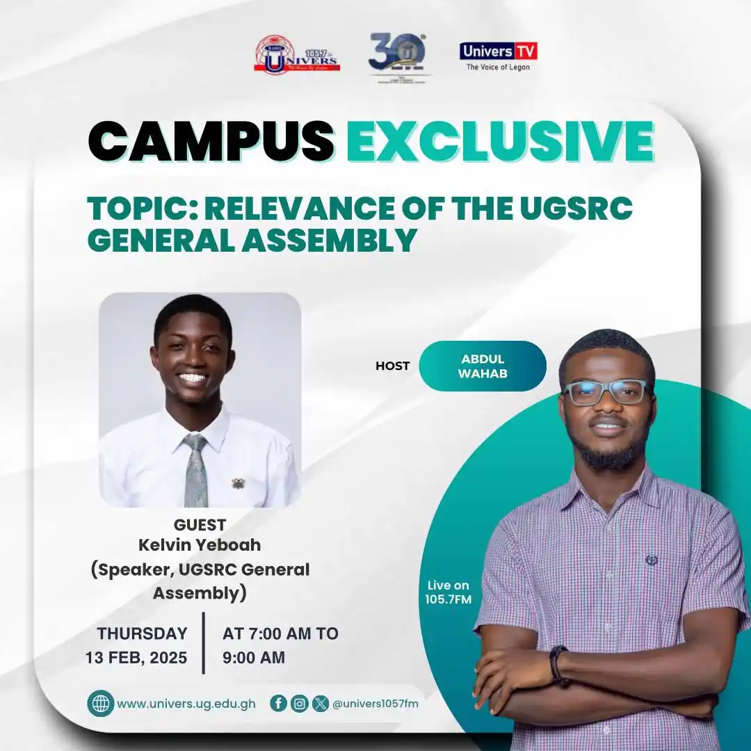 Image from Radio Univers 1057fm: Join us on Campus Exclusive tomorrow from 7–9 AM on Radio Univers as w...