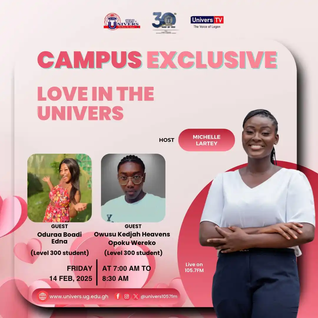 Image from Radio Univers 1057fm: Join us on Campus Exclusive's Val's Day edition, 'Love in the Univers,...
