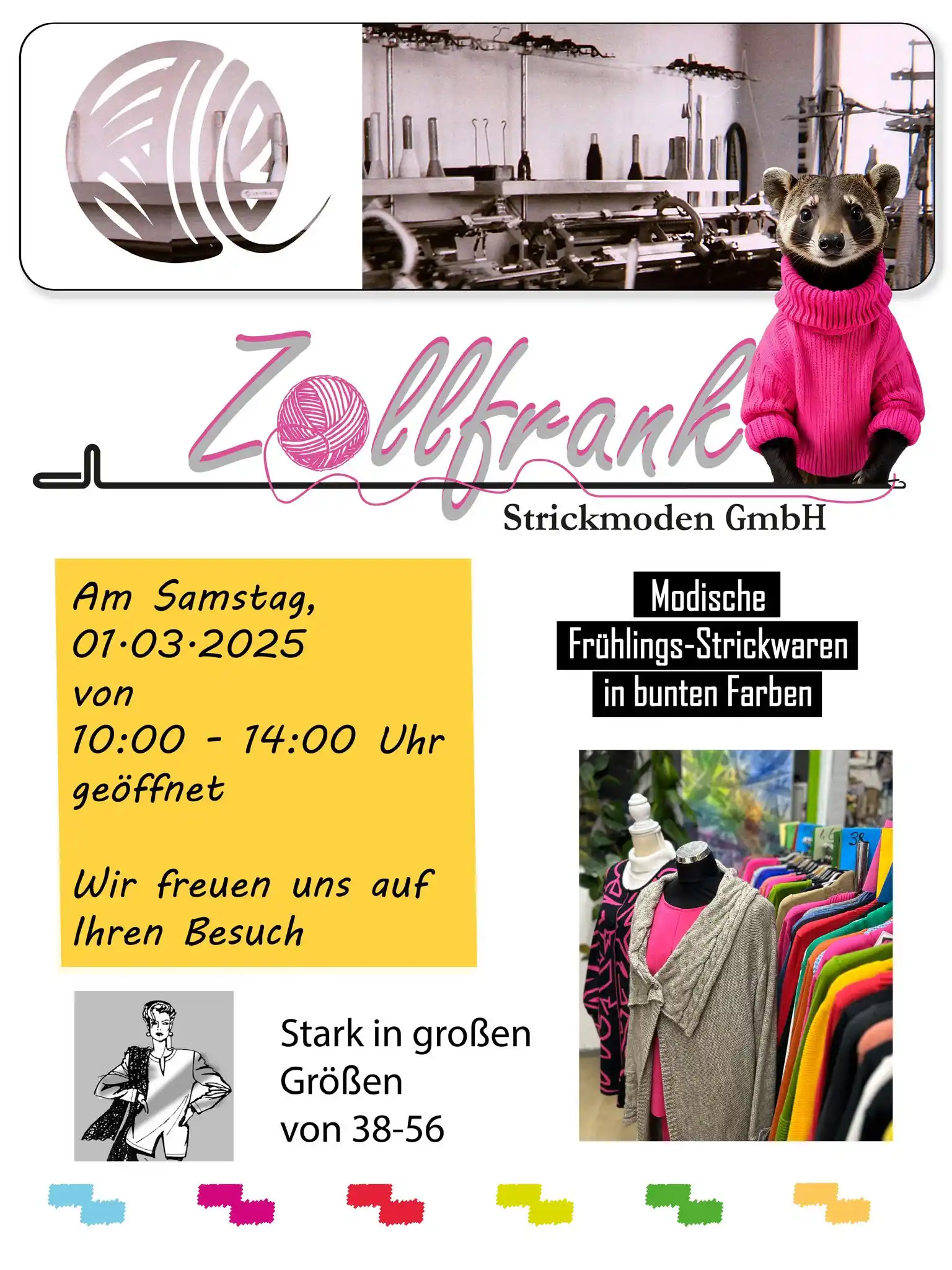 Image from regionaL Leutershausen: *Zollfrank Strickmoden GmbH* _Regionale Qualität direkt Vorort - Stric...