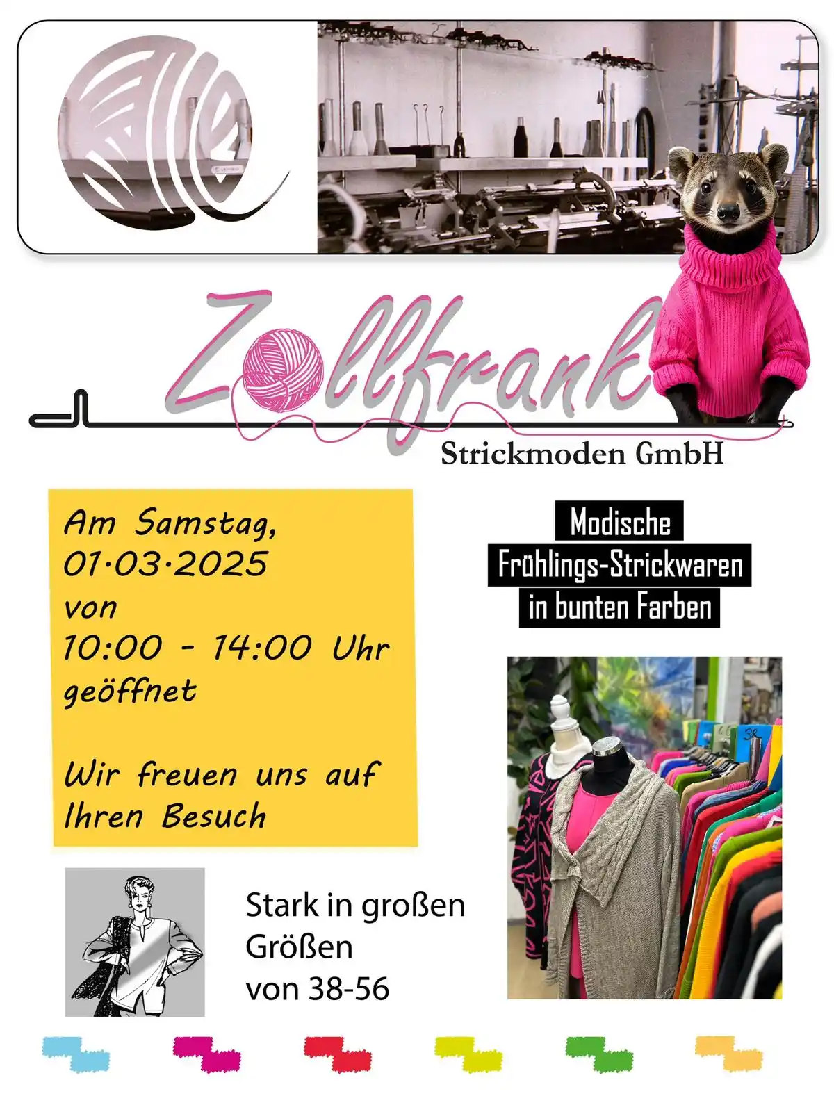 Image from regionaL Leutershausen: *Zollfrank Strickmoden GmbH* _Regionale Qualität direkt Vorort - Stric...