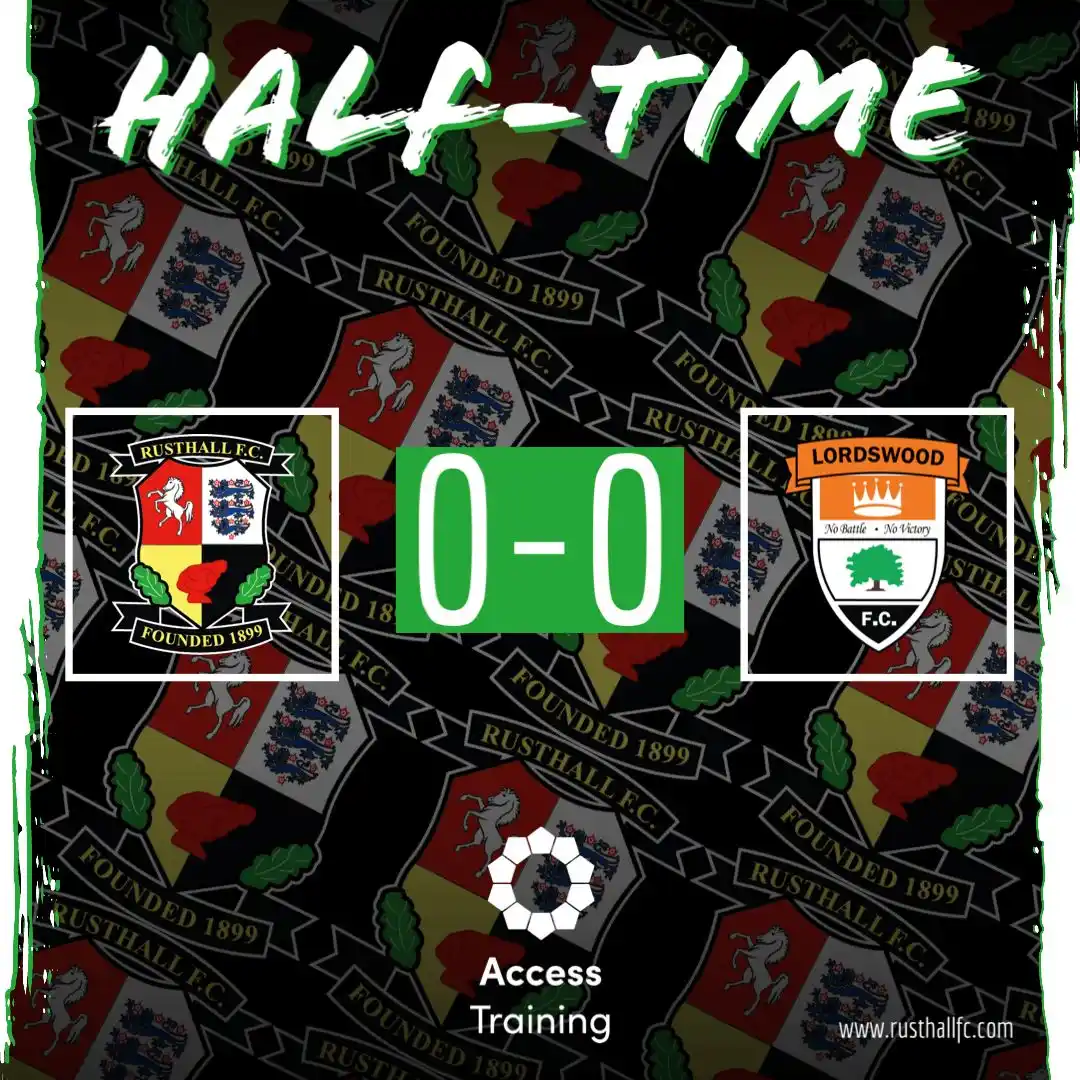Image from Rusthall FC: Goalless at the break! ⛔️ <a class="text-blue-500 hover:underline cur...