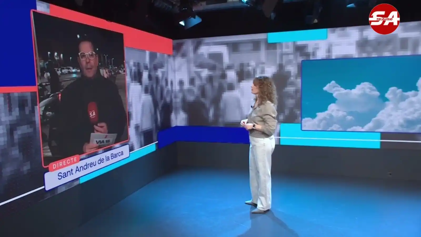 Image from Sant Andreu TV: SANT ANDREU TV INFORMA Observacions i prediccions meteorològiques, avu...