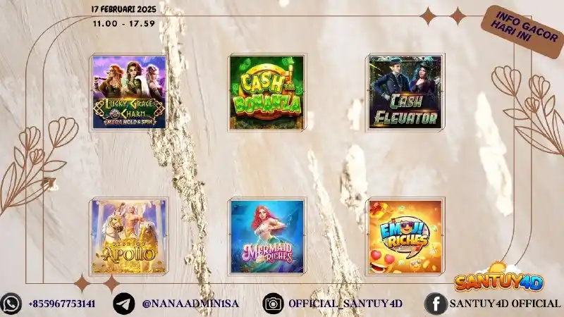 Image from SANTUY4D: 🌴 6 GAMES WINRATE TERTINGGI SUDAH SIAP UNTUK PARA MEMBER <a class="te...
