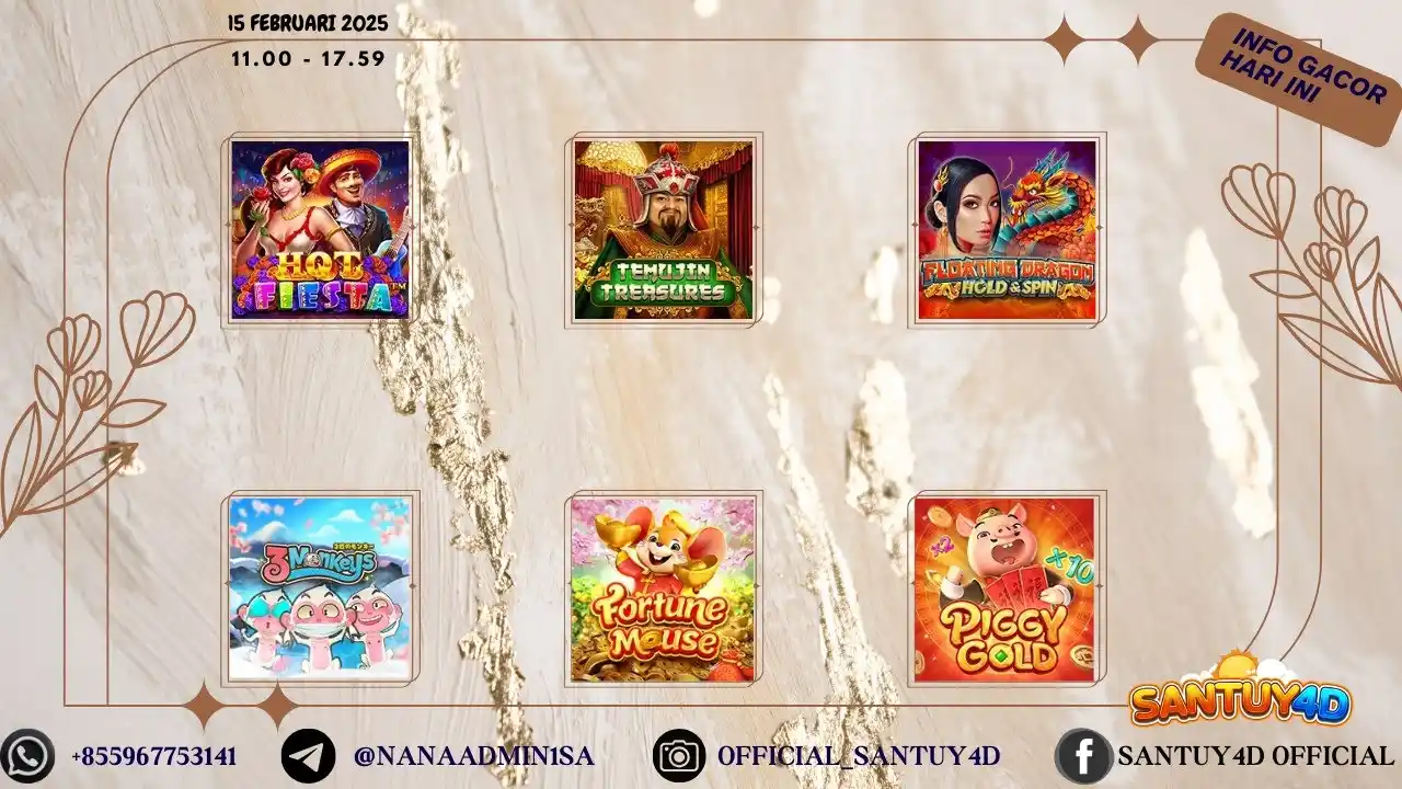 Image from SANTUY4D: 🌴 6 GAMES WINRATE TERTINGGI SUDAH SIAP UNTUK PARA MEMBER <a class="te...
