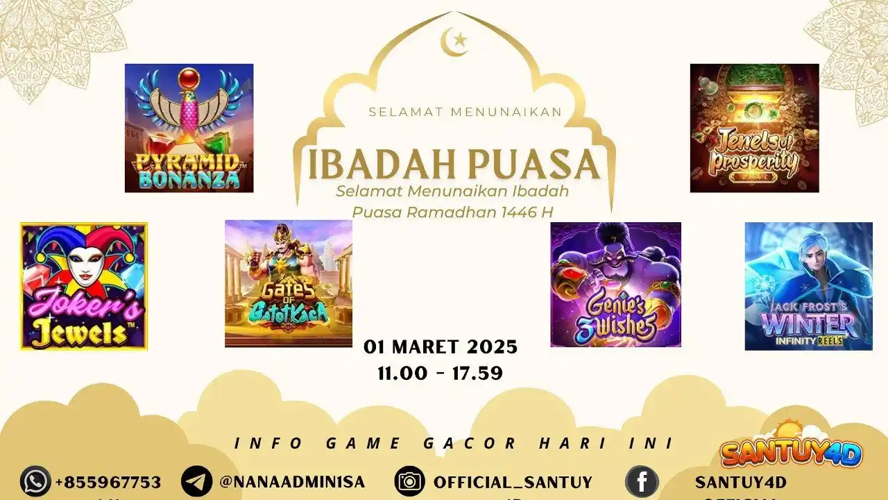 Image from SANTUY4D: 💫 BERBURU MAXWIN BERSAMA SANTUY4D 💫 SETIAP JAM SELAMA BULAN RAMADHA...