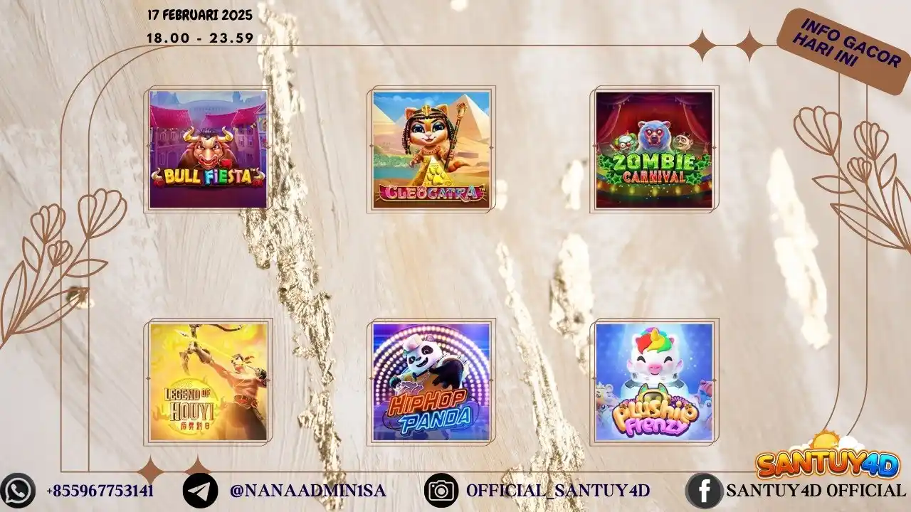 Image from SANTUY4D: 🌴 6 GAMES WINRATE TERTINGGI SUDAH SIAP UNTUK PARA MEMBER <a class="te...