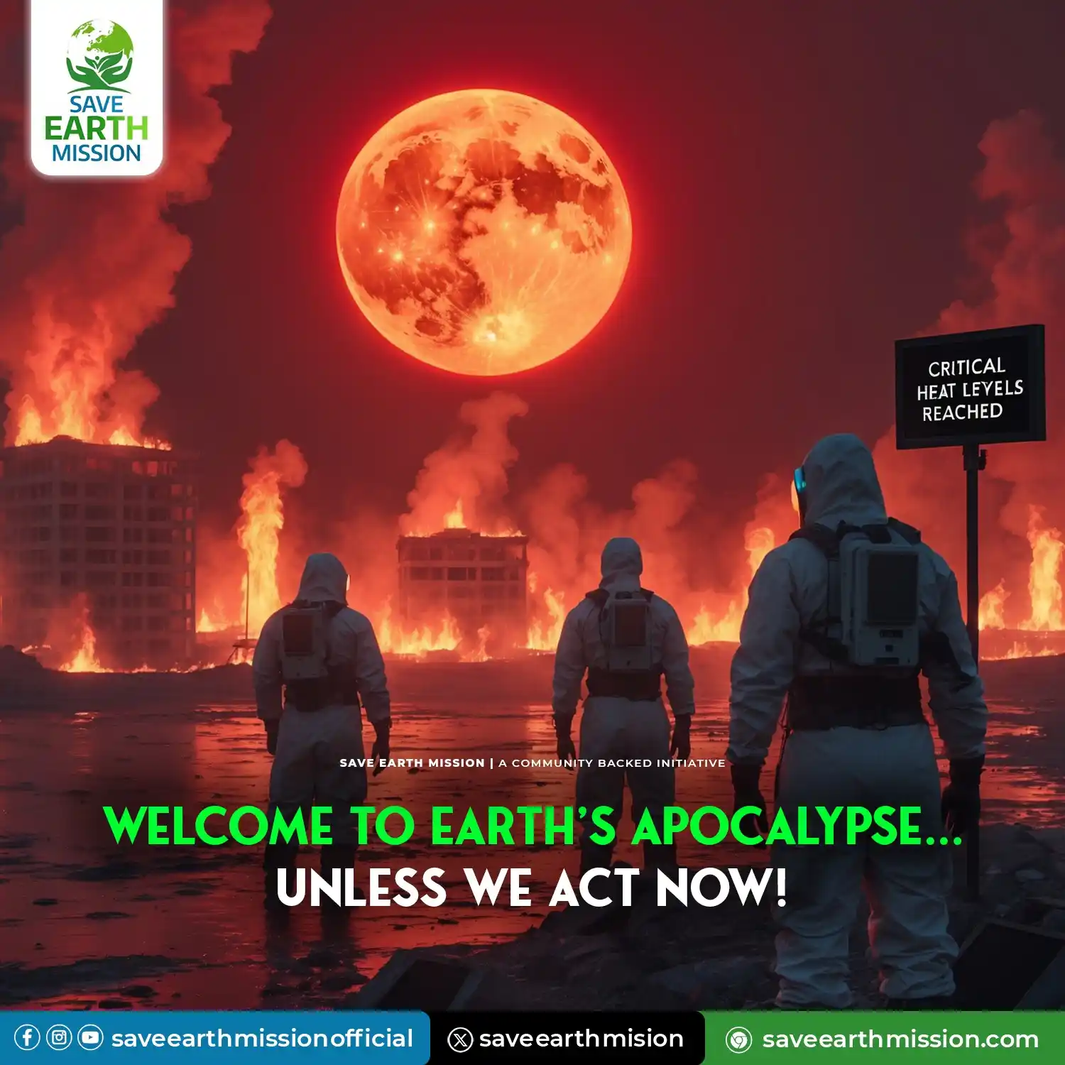 Save Earth Mission post