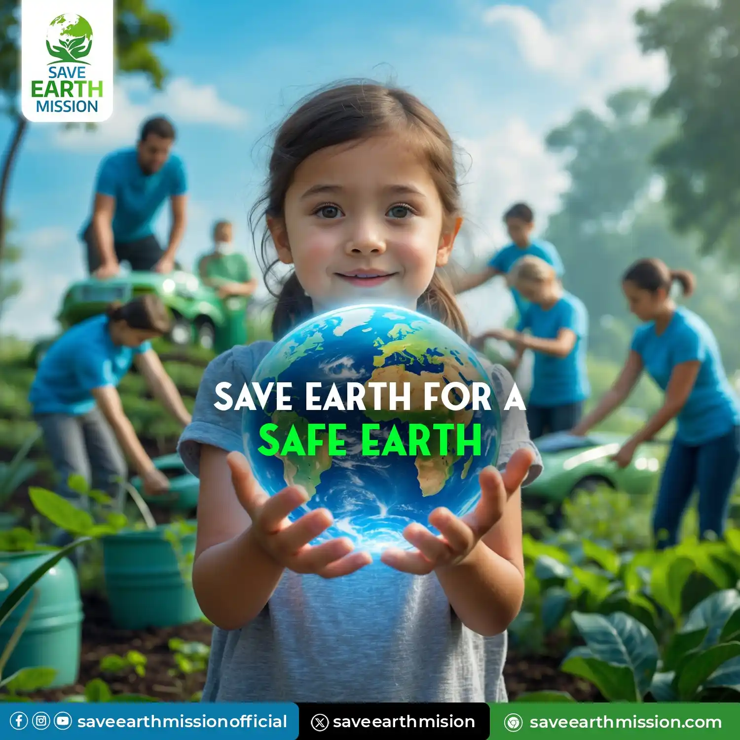 Save Earth Mission post