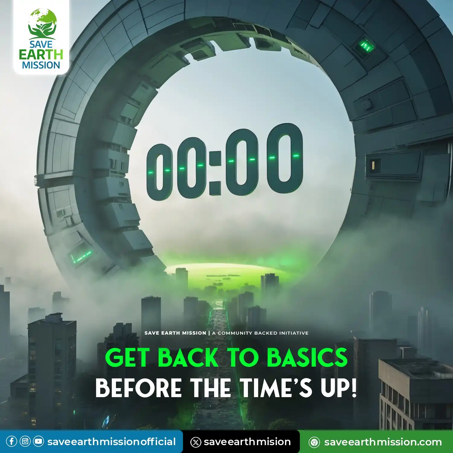 Save Earth Mission post