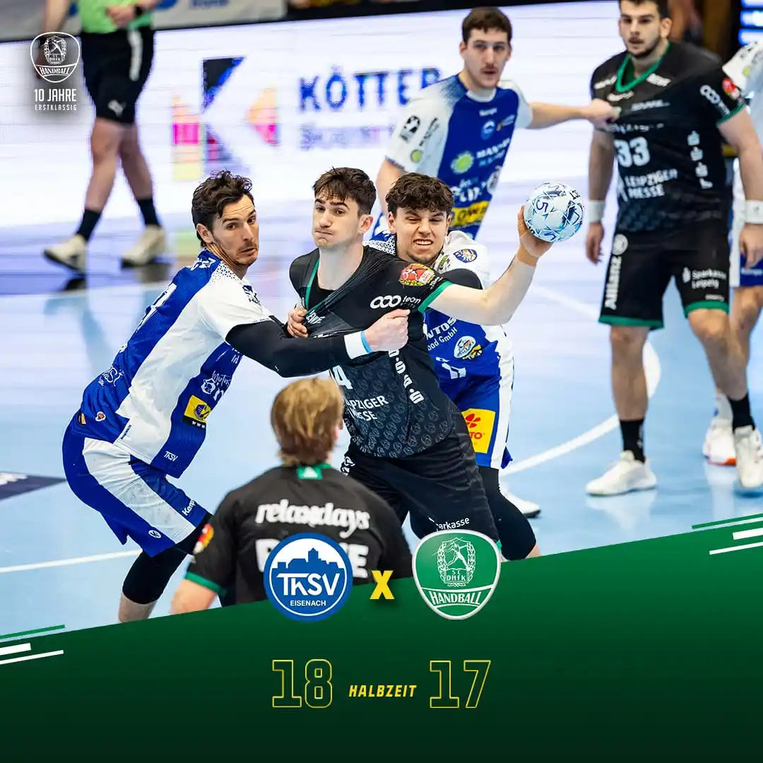 SC DHfK Handball 💚🤍 post