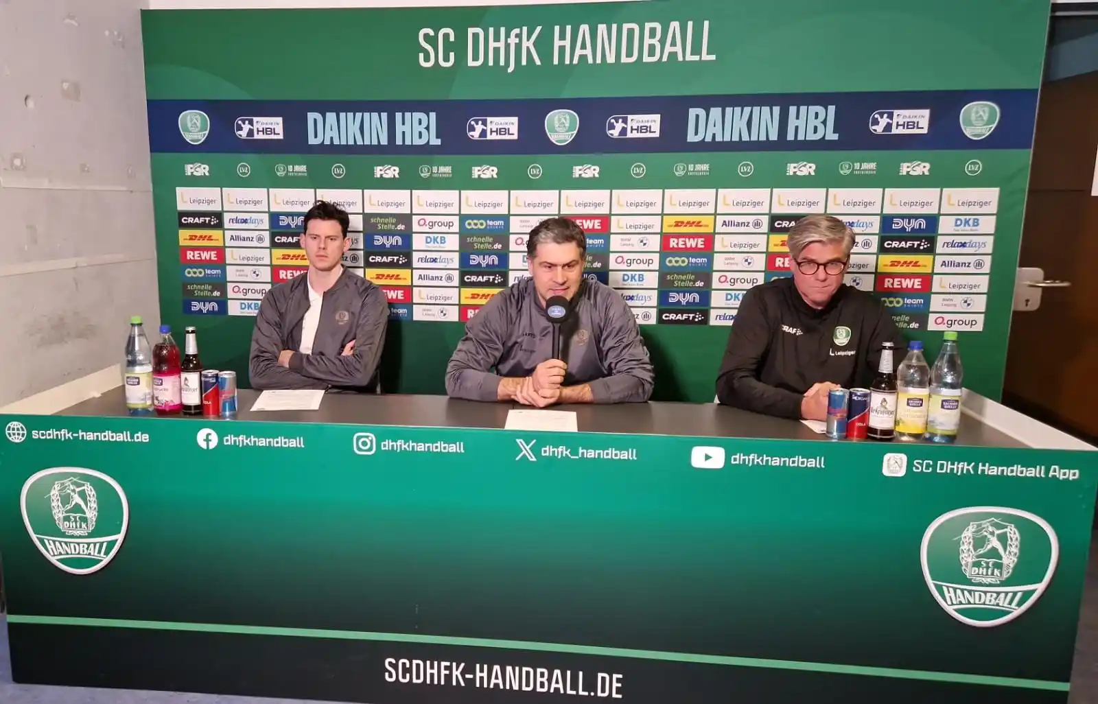 SC DHfK Handball 💚🤍 post