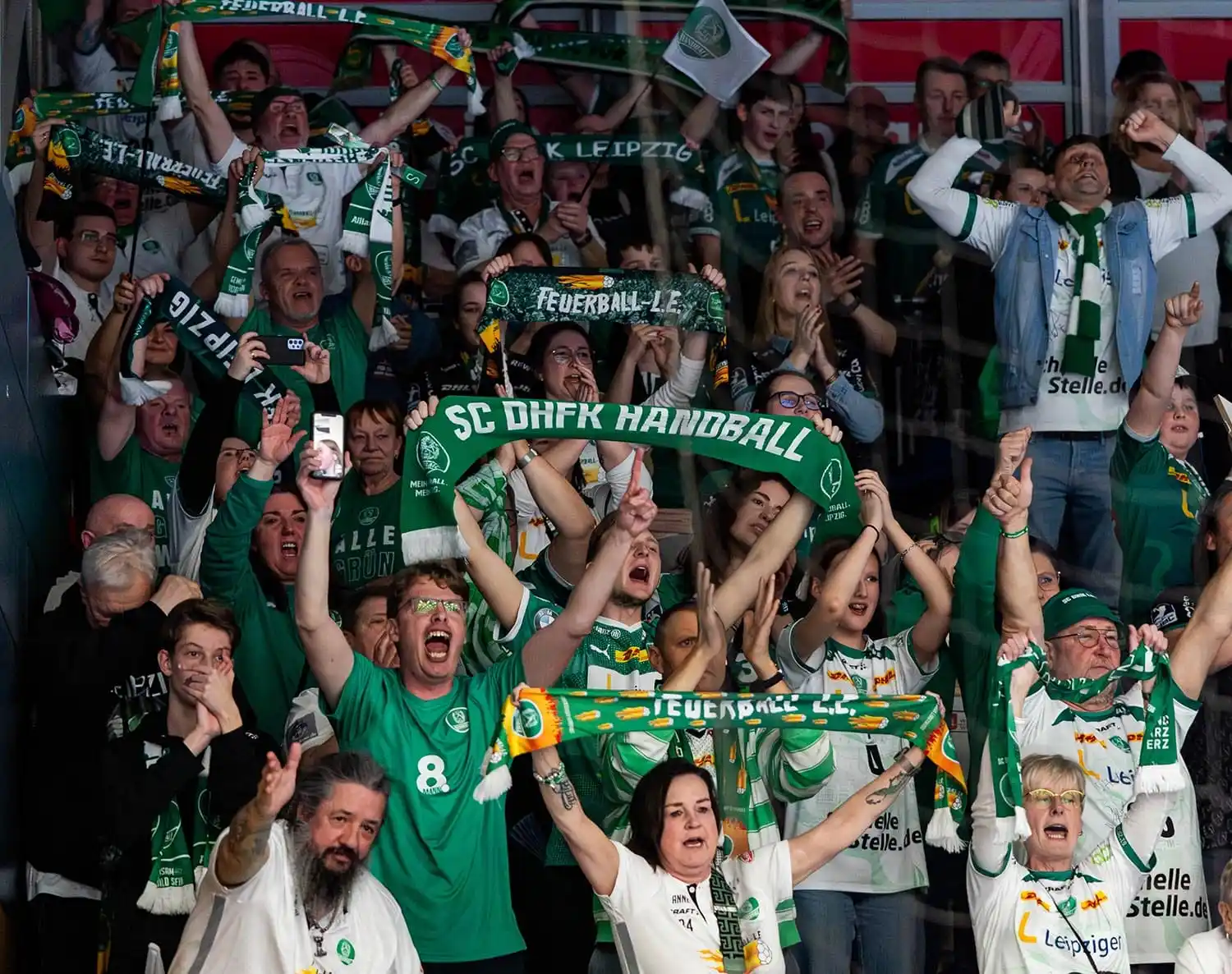 SC DHfK Handball 💚🤍 post