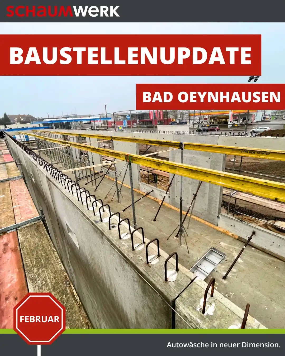 SCHAUMWERK · Autowäsche in neuer Dimension.  post