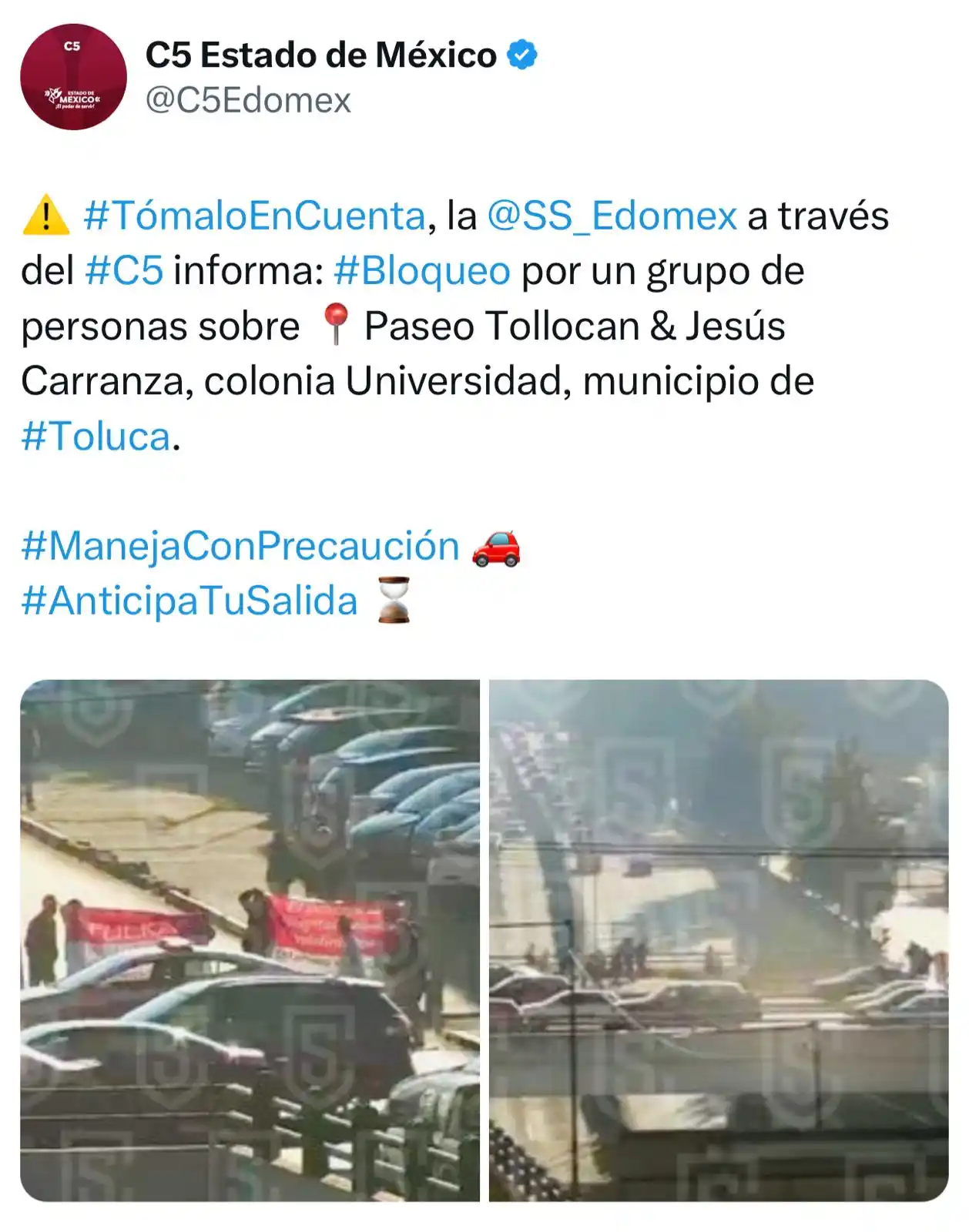 Secretaría de Seguridad del Edomex  post
