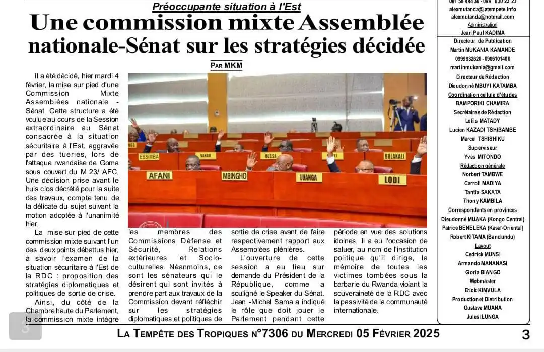 SENAT RDC post