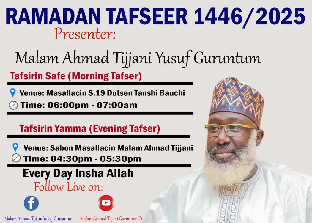 SHEIKH AHMAD TIJJANI YUSUF GURUNTUM, FANS ✅ post