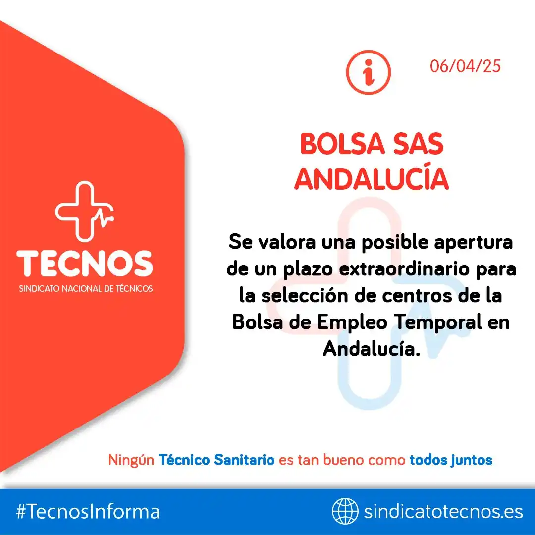 SINDICATO NACIONAL DE TÉCNICOS (TECNOS) post