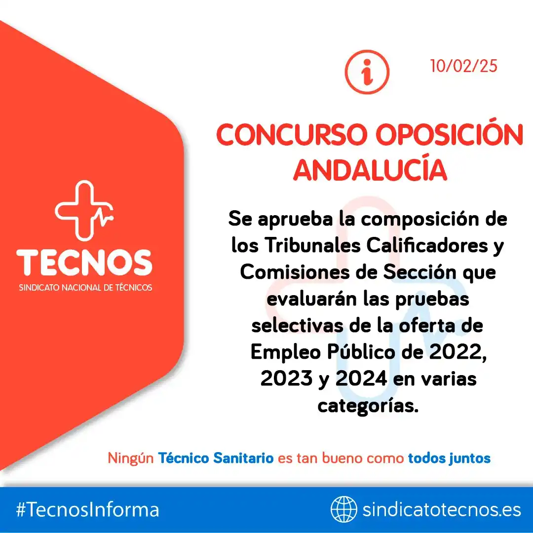 SINDICATO NACIONAL DE TÉCNICOS (TECNOS) post