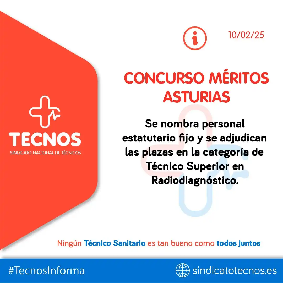 SINDICATO NACIONAL DE TÉCNICOS (TECNOS) post