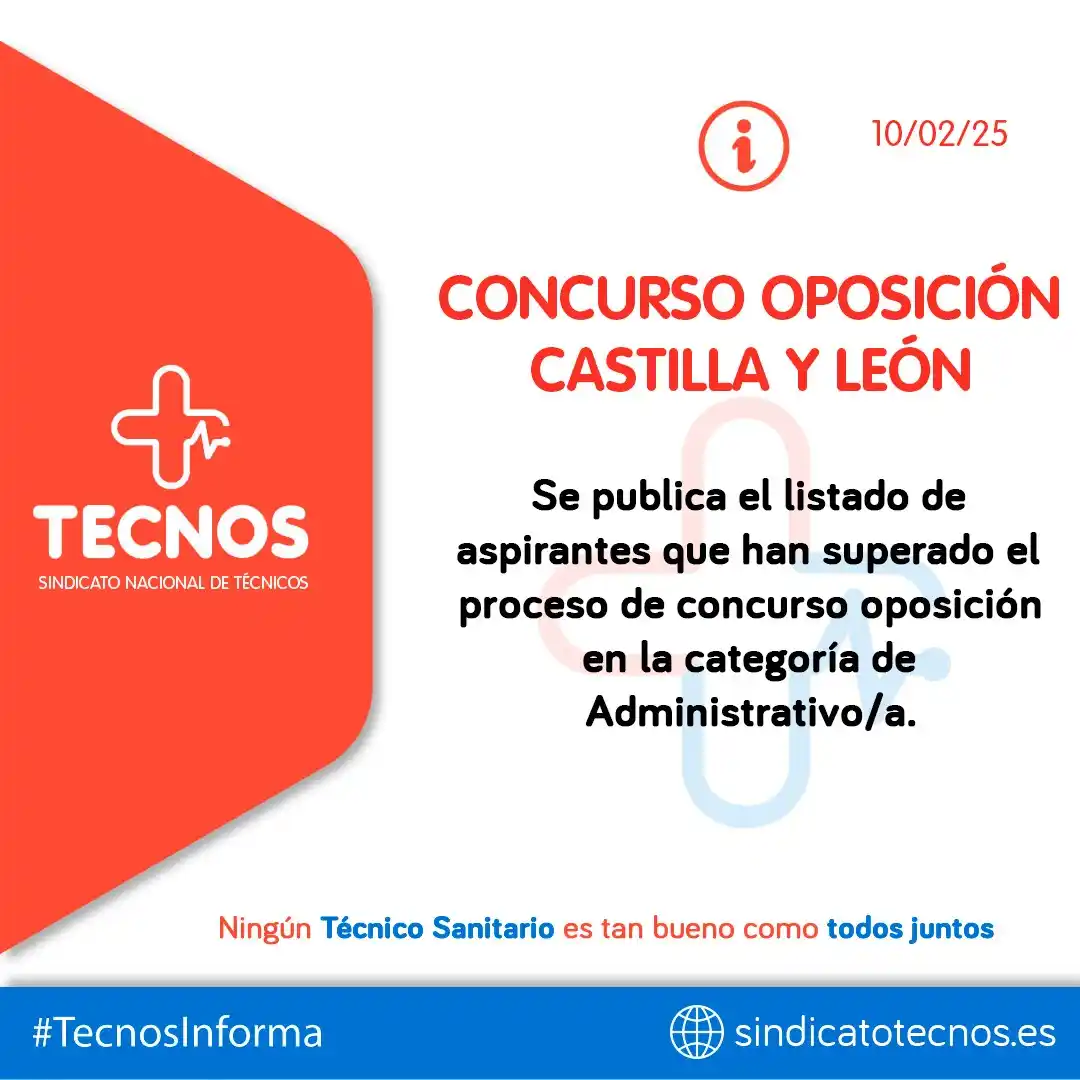 SINDICATO NACIONAL DE TÉCNICOS (TECNOS) post