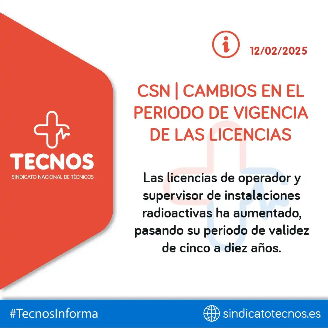 SINDICATO NACIONAL DE TÉCNICOS (TECNOS) post