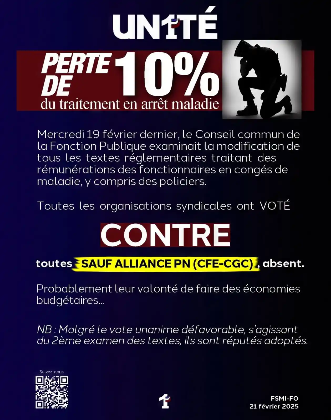 SNPC FO GENDARMERIE post