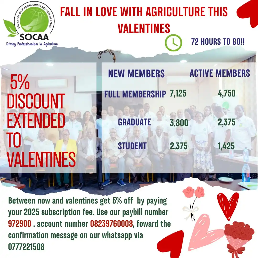 Society of Crop Agribusiness Advisors of Kenya post
